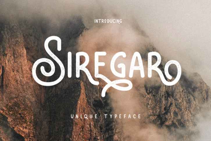 Siregar Vintage Typeface Font Download