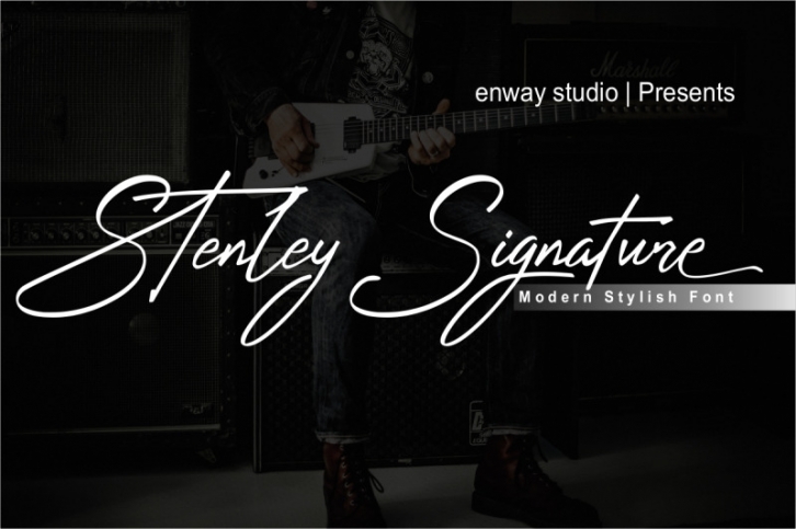 Stenley Signature Font Download