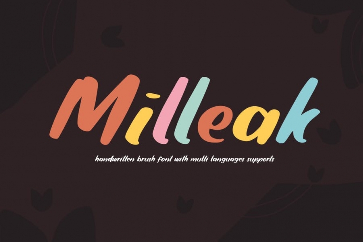Milleak Font Download