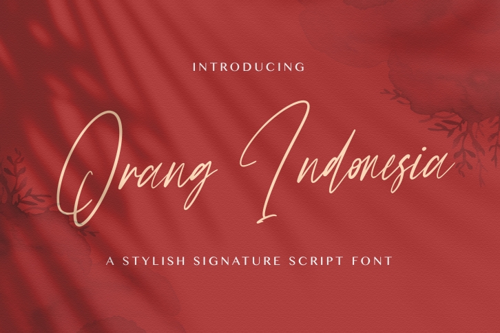 Orang Indonesia Font Download