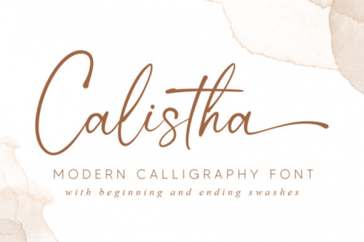 Calistha Font Download