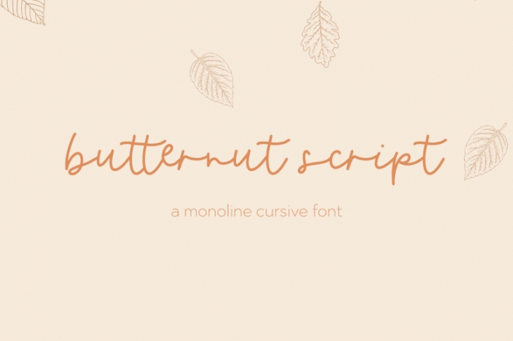 Butternut Script Font Download