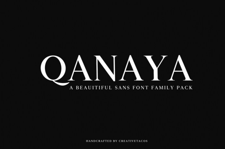 Qanaya Serif Font Family Pack Font Download
