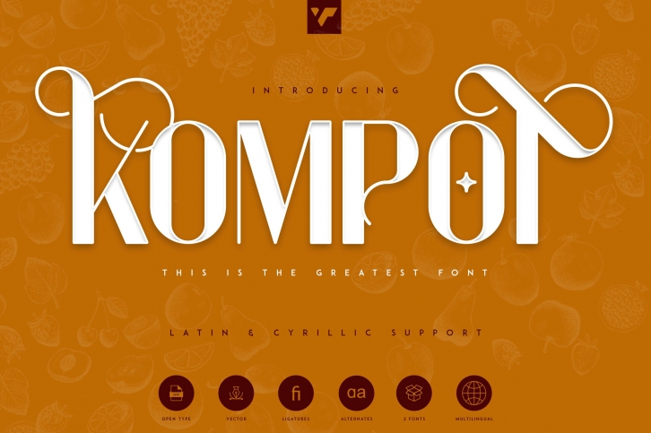 Kompot Display Font Download