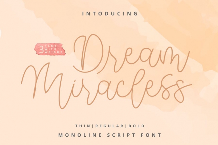Dream Miracless Font Font Download