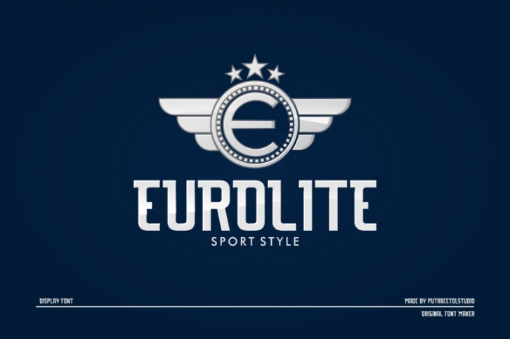 EUROLITE Sport Font + BONUS Font Download