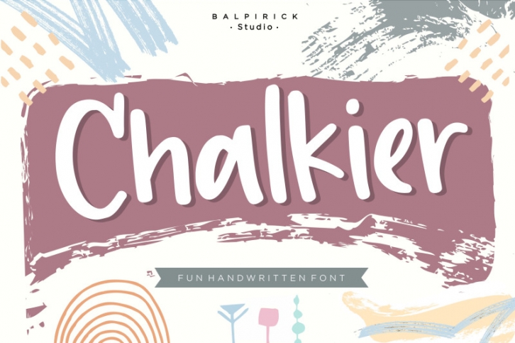 Chalkier Fun Handwritten Font Font Download