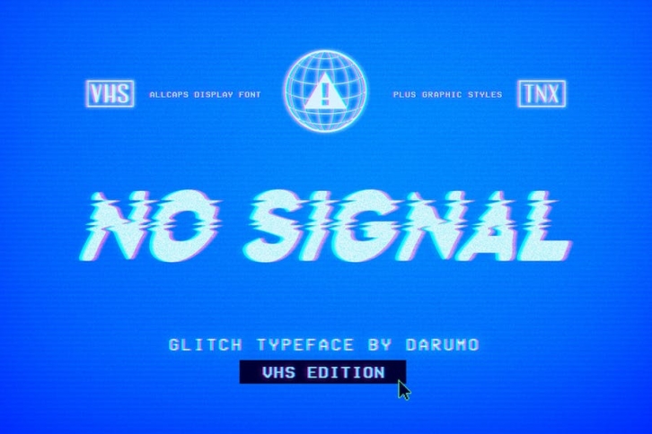 No Signal Font Font Download