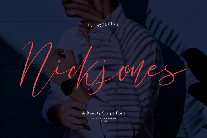 Nickjones Feminine Script Font Download