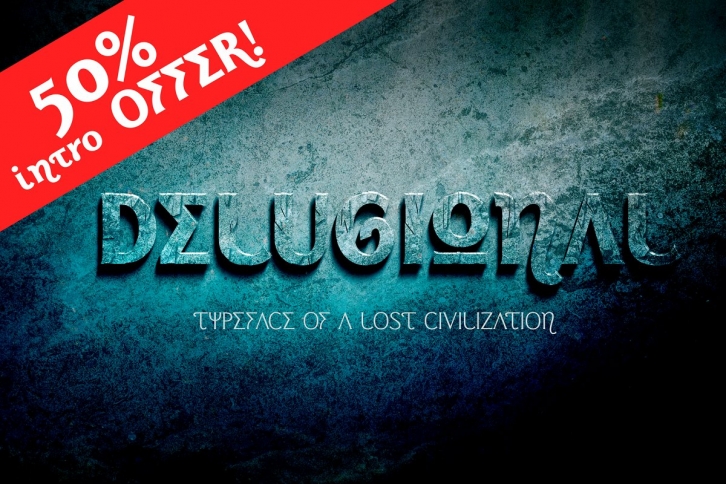 Delugional Font Download