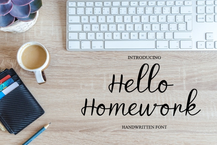 Hello Homework Font Download