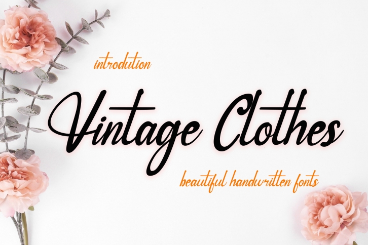 Vintage Clothes Font Download