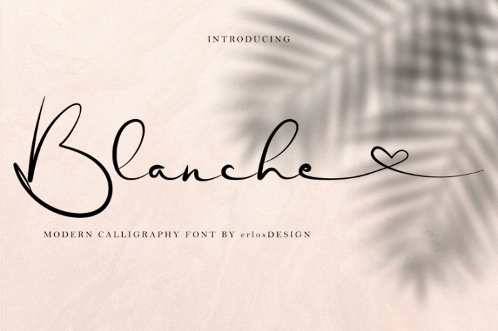 Blanche Font Download