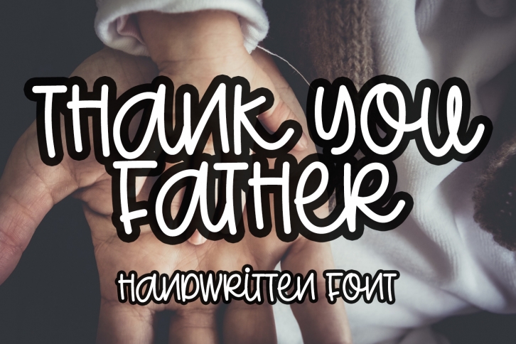 Thank You Father Font Download