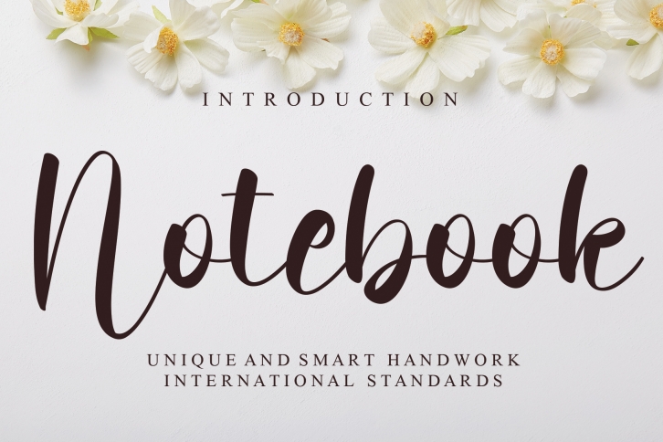 Notebook Font Download