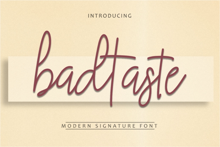 Bad Taste Font Download