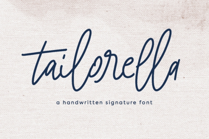 Tailorella Cursive Font Download