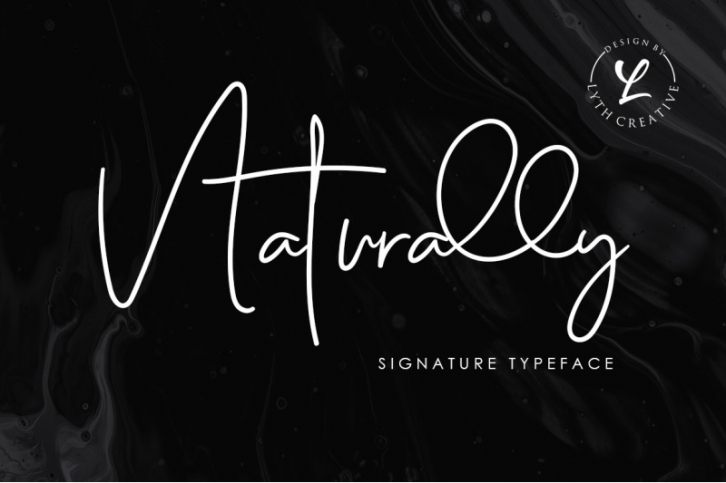 Naturally Signature Style Font Download