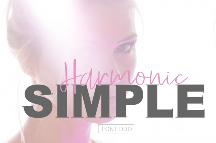 Simple Harmonic Font Duo Font Download
