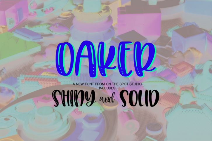 Oaker Font Download