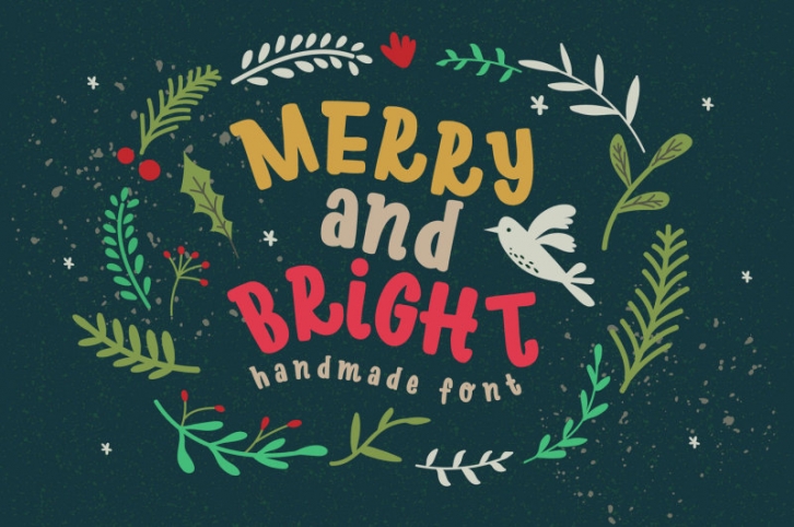 Merry Bright Typeface Font Download