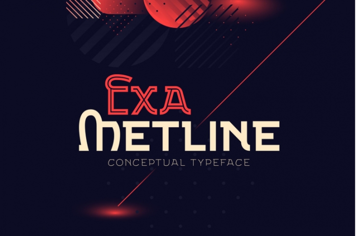 Exa Metline font Font Download