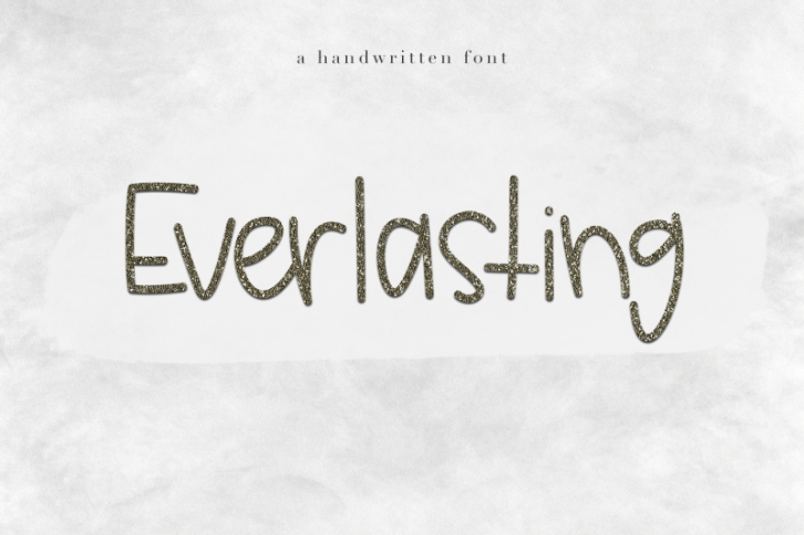 Everlasting - A Handwritten Font Font Download