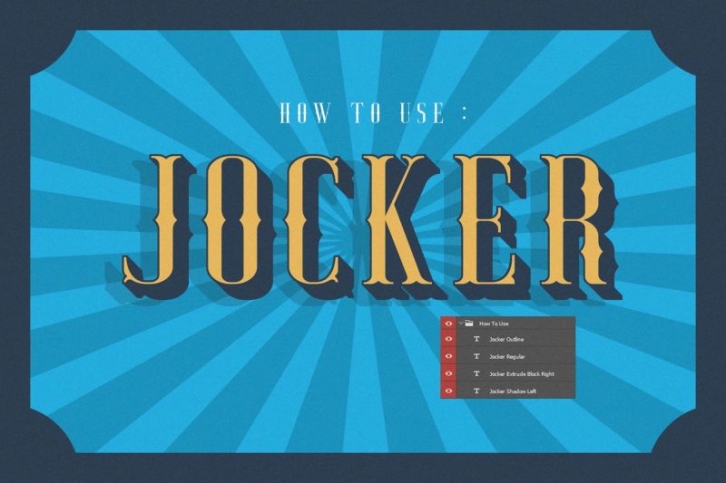 Jocker - Vintage Serif Font Family Font Download