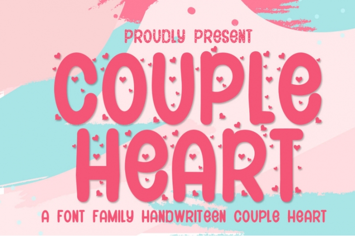 Couple Heart Font Download