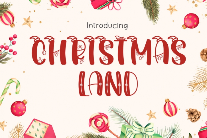 Christmastland Font Font Download