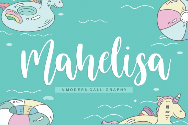 Mahelisa Modern Calligraphy Font Font Download