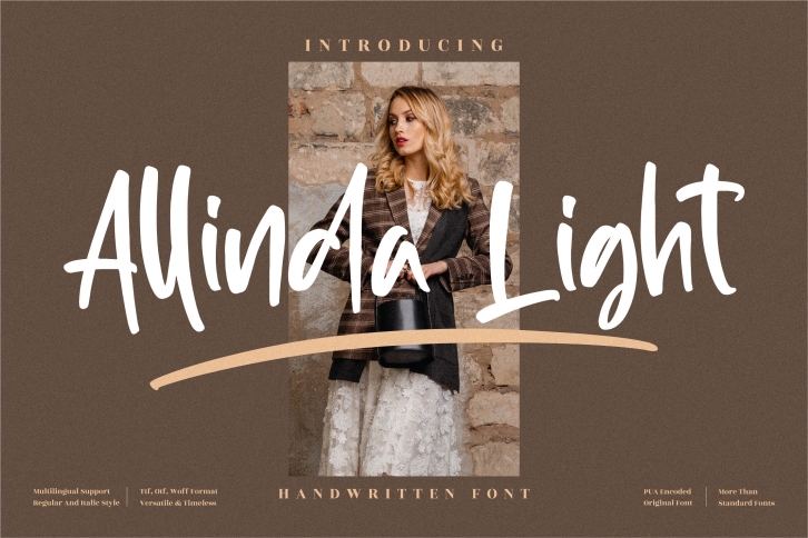 Allinda Light Font Download