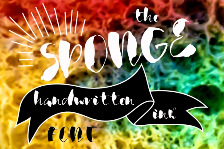 The sponge font Font Download