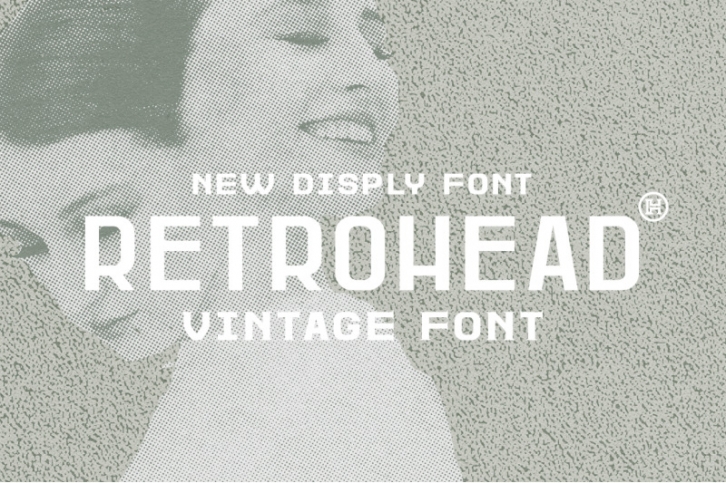 Retrohead Typeface Font Font Download