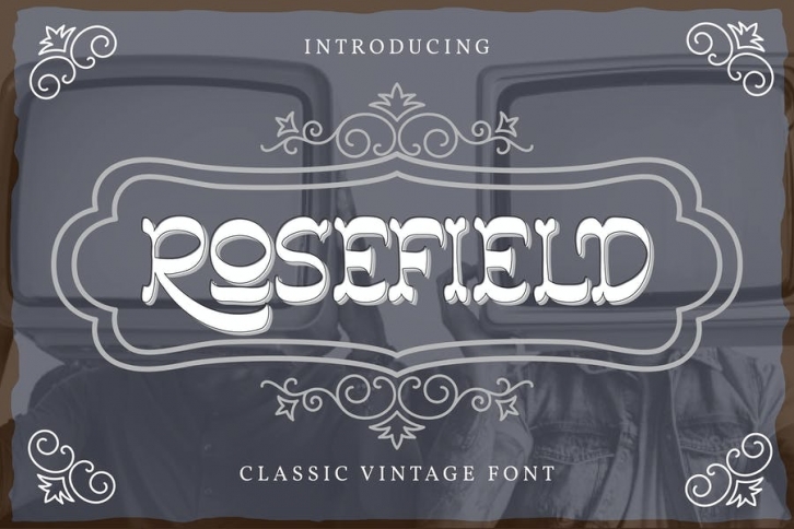 Rosefield | Classic Vintage Font Font Download
