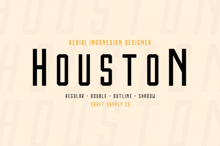 Houston Font Family Font Download