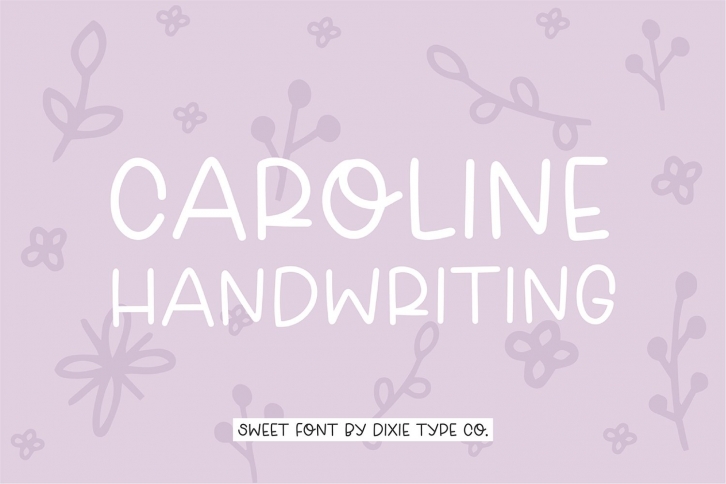 CAROLINE Sweet Handwriting Font Download