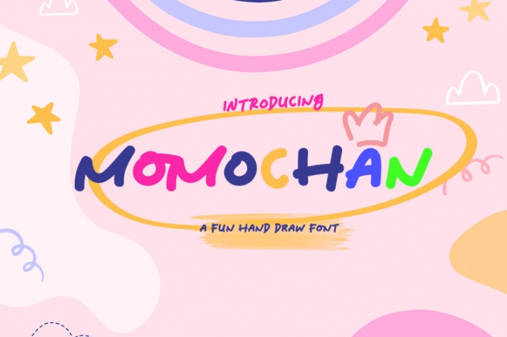 Momochan Hand Draw Font Font Download