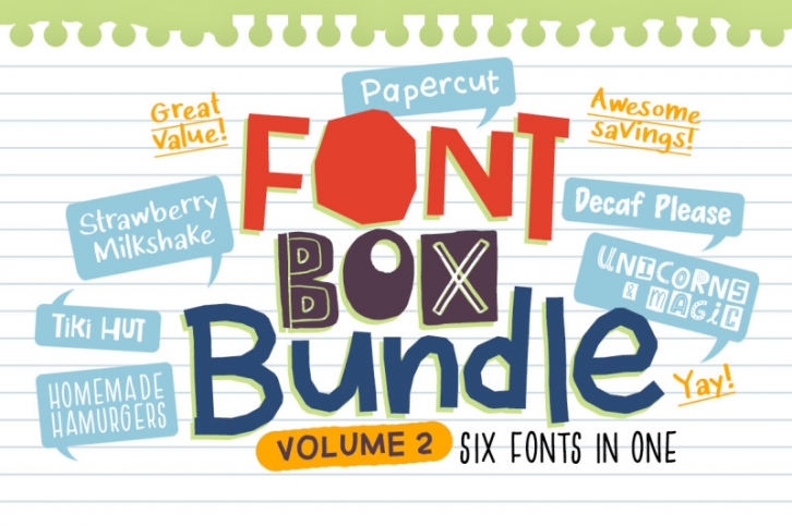 Font Box Bundle Volume 2 Font Download