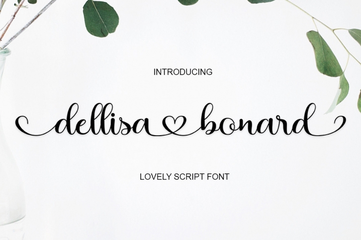 Dellisa Bonard Font Download