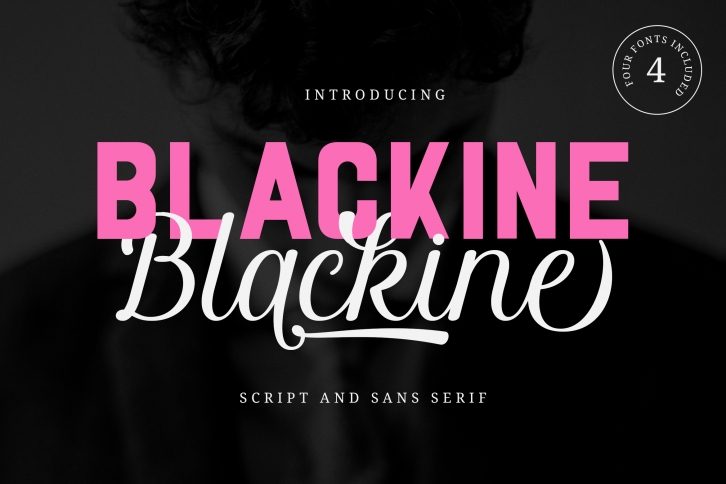Blackine Font Download