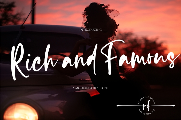 Rich and Famous Font Download