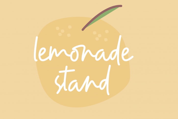 Lemonade Stand Font Download