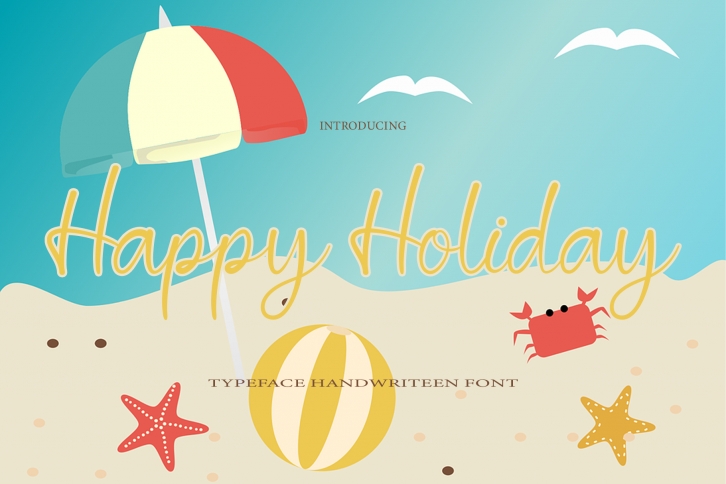 Happy Holiday Font Download