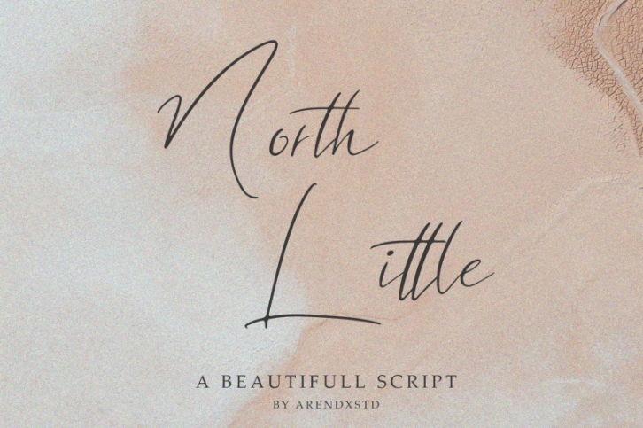 North Litte Signature Font Download