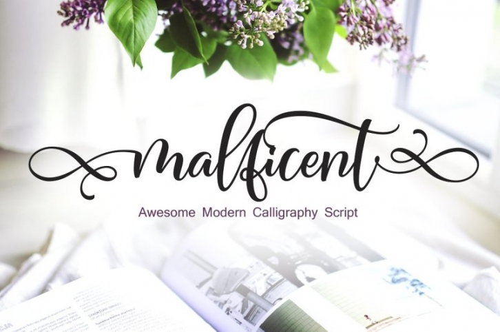 Malficent Script Font Download