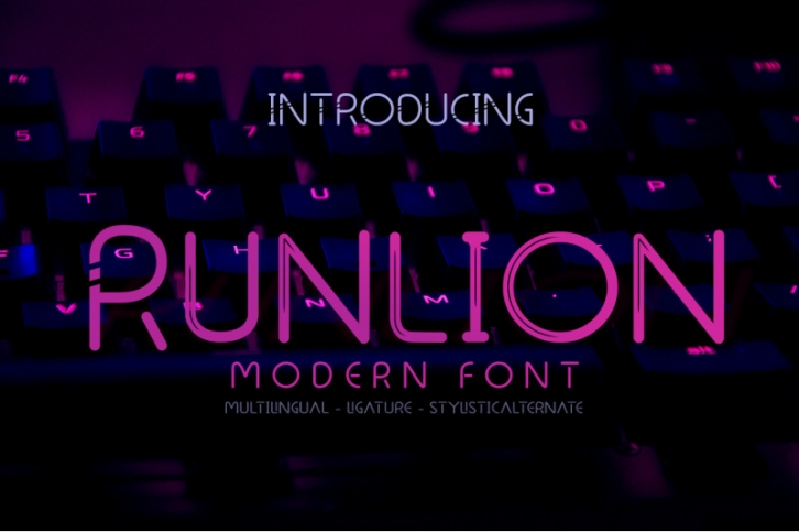 Runlion Font Download