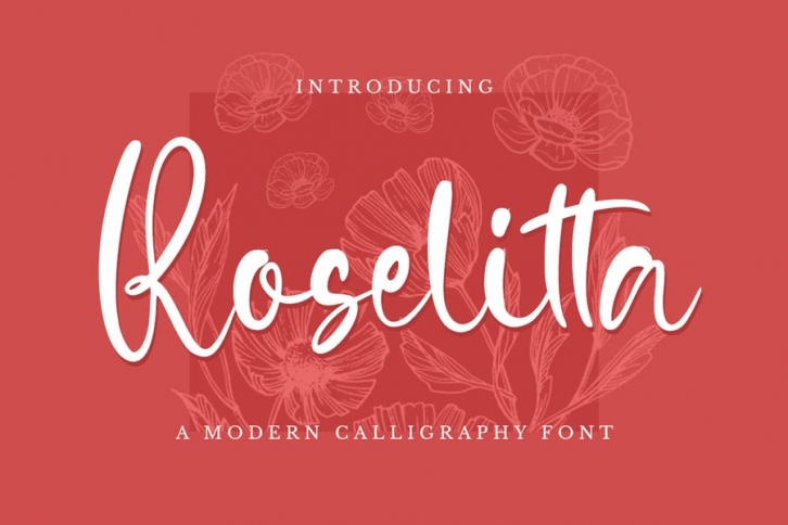 Roselitta - Wedding Font Font Download