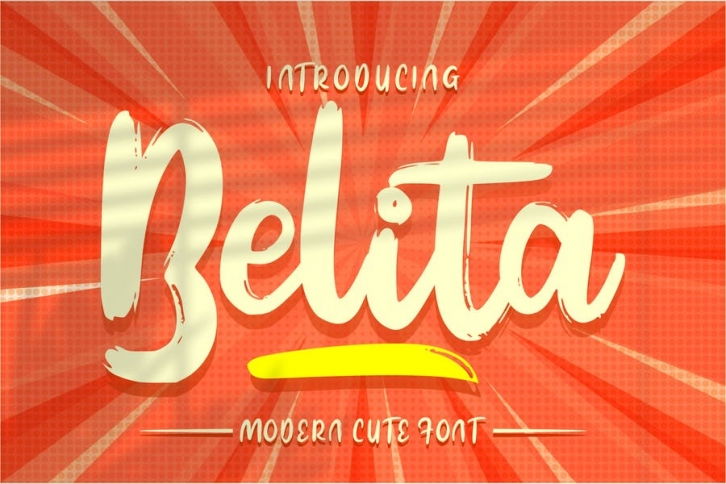 Belita | Modern Cute Font Font Download