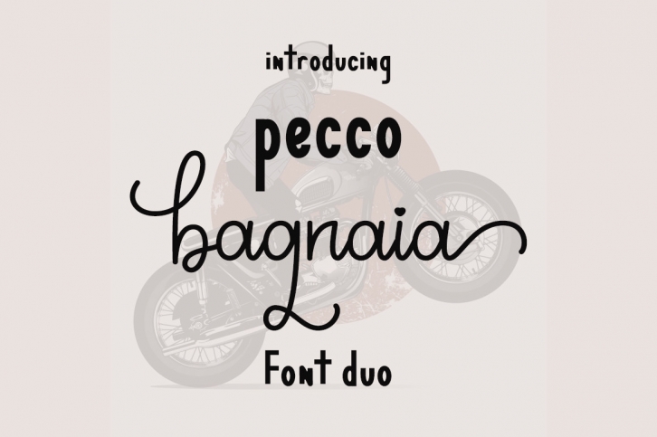 Pecco Bagnaia Font Download